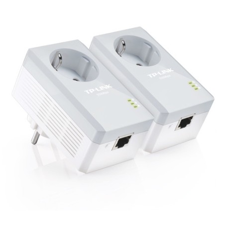 54-KIT INICIAL DE ADAPTADORES POWERLINES TP-LINK CON ENCHUFE INCORPORADO 500Mbps