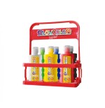 5427-TEMPERA LIQUID PARA 6 BOTELLAS DE 500ML. BASKET 6 COLORES PLAYCOLOR 19471