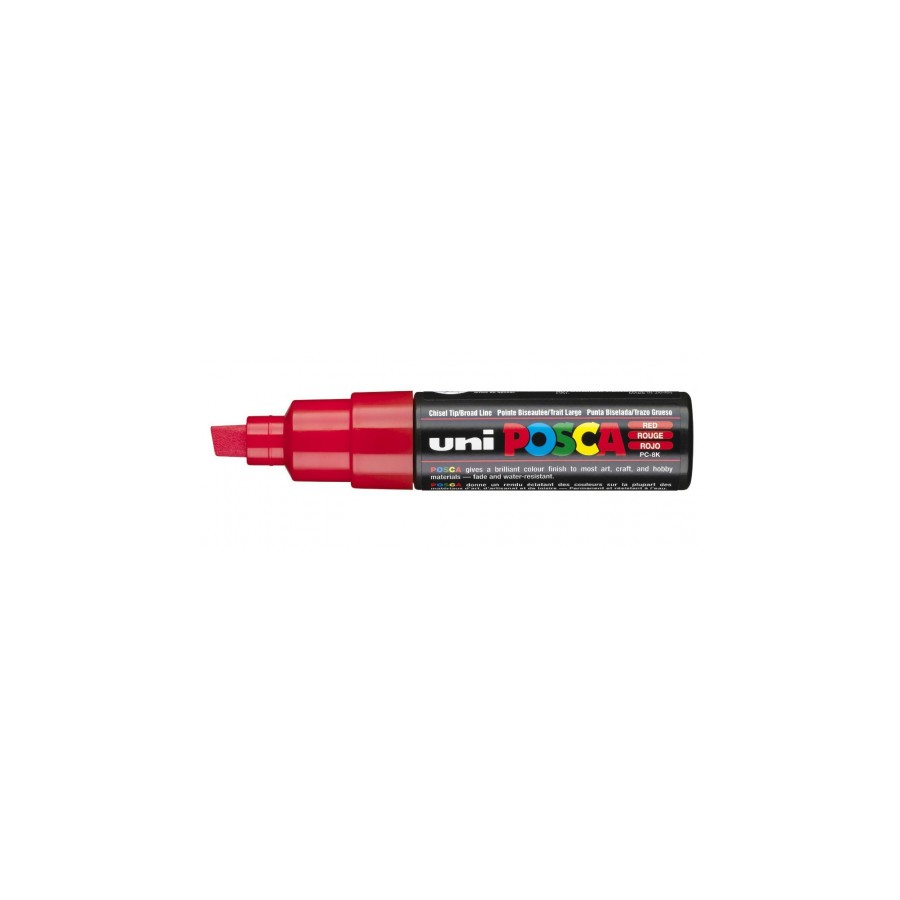 544-MARCADOR PC-8K POSCA PUNTA B 8MM. ROJO UNI-BALL 300525000 544-MARCADOR PC-8K POSCA PUNTA B 8MM. ROJO UNI-BALL 300525000
