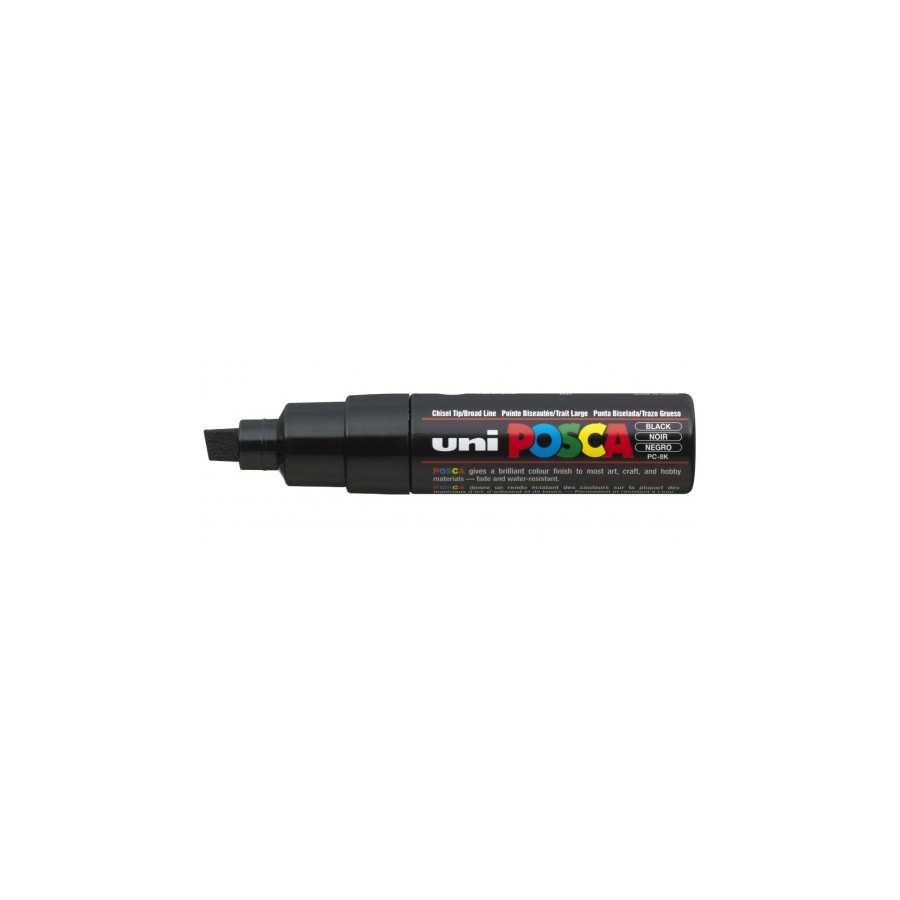 547-MARCADOR PC-8K POSCA PUNTA B 8MM. NEGRO UNI-BALL 300566000 547-MARCADOR PC-8K POSCA PUNTA B 8MM. NEGRO UNI-BALL 300566000