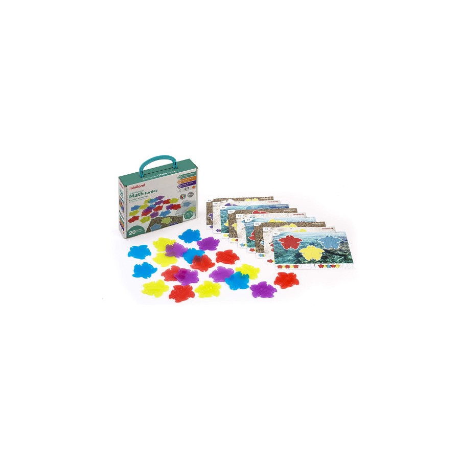 5546-TRANSLUCENT MATH TURTLES MINILAND 32161 5546-TRANSLUCENT MATH TURTLES MINILAND 32161