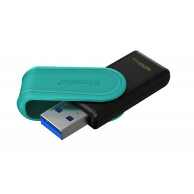 Kingston Technology DataTraveler 128GB Portable USB 32 Gen 1 Exodia S Black Turquoise