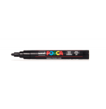 562-MARCADOR PC-5M POSCA 1.8-2.5MM NEGRO UNI-BALL 286658000