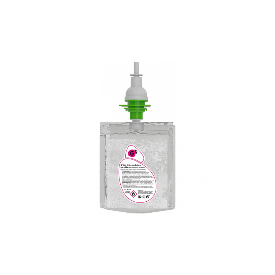 5670-CAJA 6 RECAMBIOS DE GEL HIDROALCOHOLICO (1 LITRO X RECAMBIO) G3 JA107 5670-CAJA 6 RECAMBIOS DE GEL HIDROALCOHOLICO (1 LITRO X RECAMBIO) G3 JA107