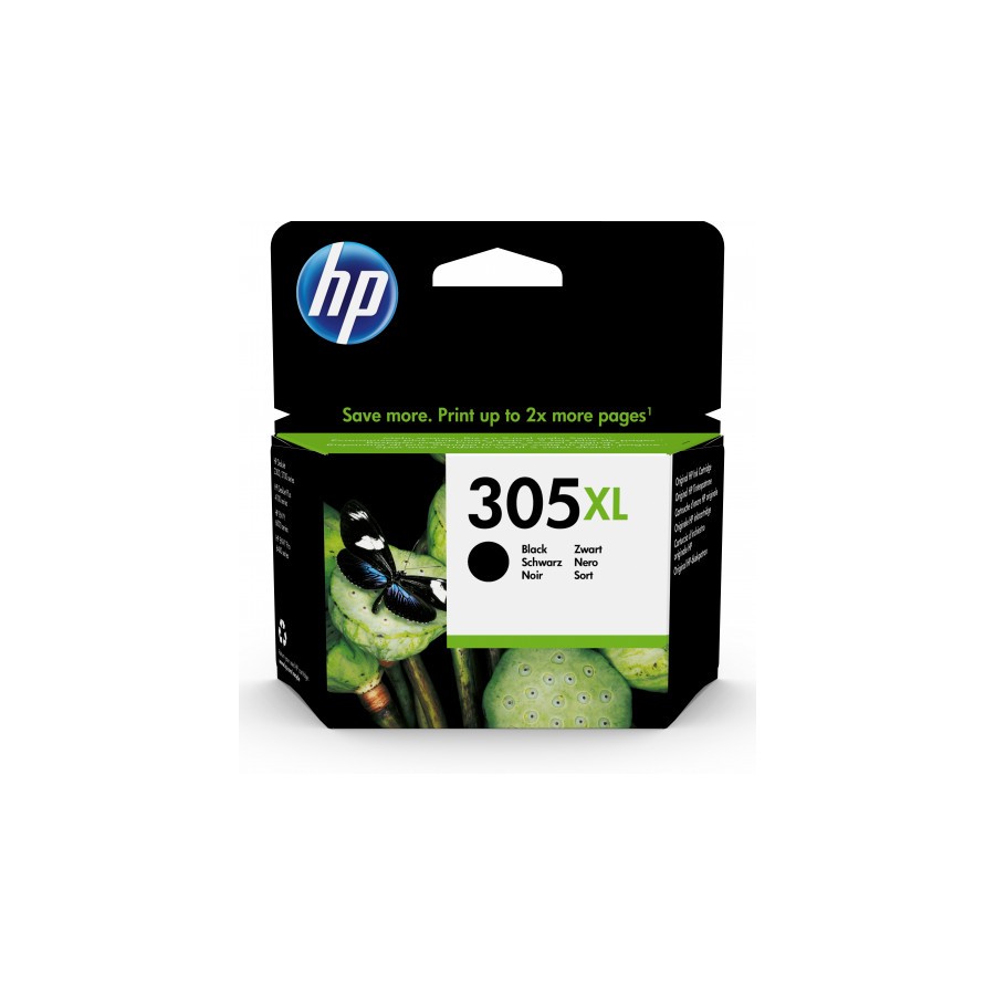 5719-HP 305XL CARTUCHO DE TINTA NEGRO ALTA CAPACIDAD (3YM62AE) HP305XL