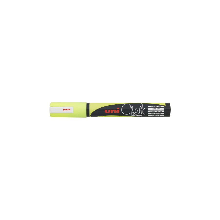 576-MARCADOR CHALK PWE-5M PIZARRA VERDE 1,8-2,5MM. AMARILLO UNI-BALL 264622000 576-MARCADOR CHALK PWE-5M PIZARRA VERDE 1,8-2,5MM. AMARILLO UNI-BALL 264622000