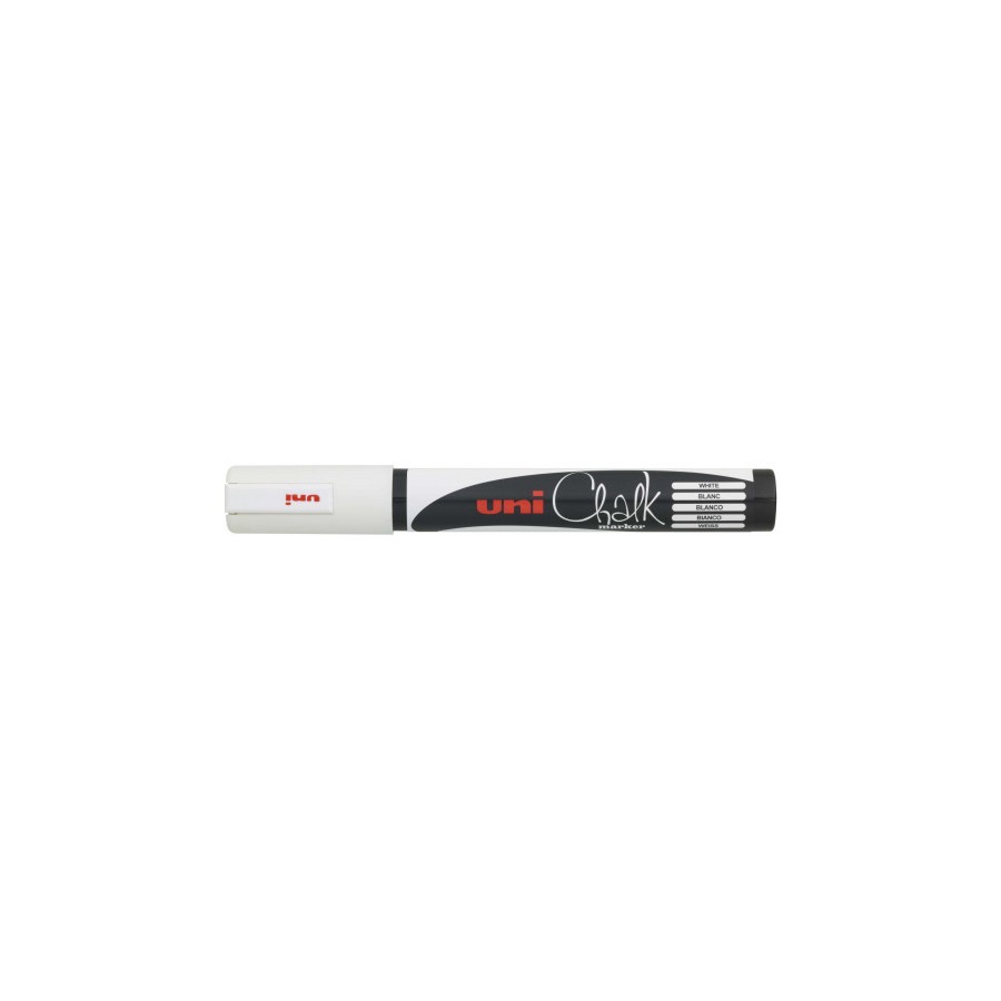 577-MARCADOR CHALK PWE-5M PIZARRA VERDE 1,8-2,5MM. BLANCO UNI-BALL 264614000