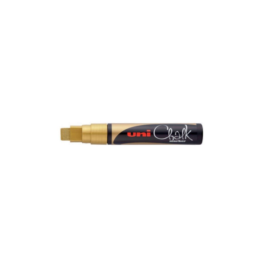 581-MARCADOR CHALK PWE-17K PIZARRA VERDE 15MM. ORO UNI-BALL 222125000