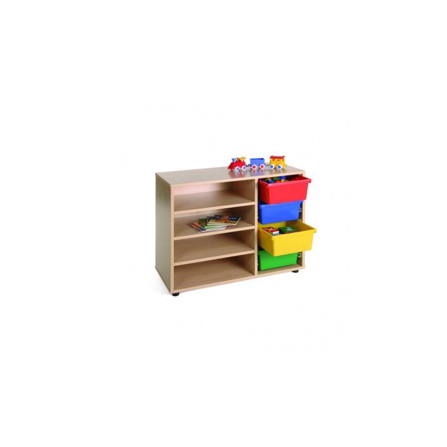 5870-MUEBLE BAJO ESTANTERIA CUBETERO 900 HAYA MOBEDUC 600212HP18