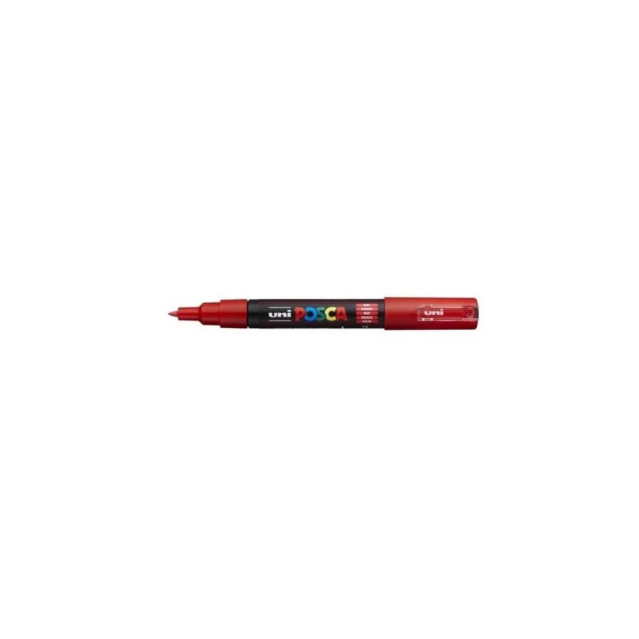 588-ROTULADOR NO PERMANENTE PC-1M PUNTA CONICA 0,7MM ROJO UNI-BALL 285072000