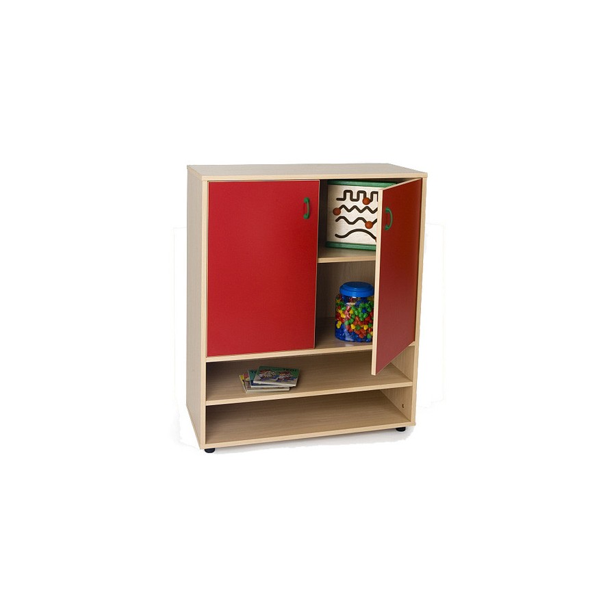 5926-MUEBLE INTERMEDIO ESTANTERIA Y ARMARIO HAYA MOBEDUC 600804HPS18