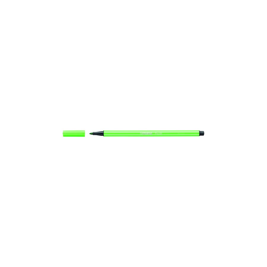 617-ROTULADOR PUNTA FIBRA MEDIA 1MM. PEN 68 VERDE HOJA STABILO 68/43