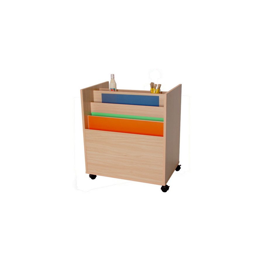 6194-CARRO PLASTICA CARTULINERO HAYA MOBEDUC 602206HR18