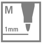 631-ROTULADOR PUNTA FIBRA MEDIA 1MM. PEN 68 LILA CLARO STABILO 68/59