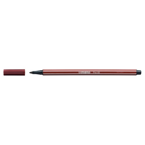 634-ROTULADOR PUNTA FIBRA MEDIA 1MM. PEN 68 SIENA STABILO 68/75