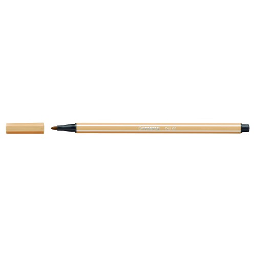 635-ROTULADOR PUNTA FIBRA MEDIA 1MM. PEN 68 OCRE CLARO STABILO 68/88