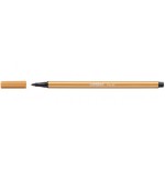 636-ROTULADOR PUNTA FIBRA MEDIA 1MM. PEN 68 OCRE OSCURO STABILO 68/89