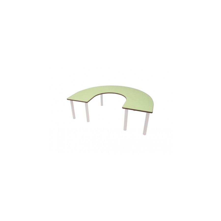 6387-MESA EN "U" 150X100CM (TALLA 1 - 3) HAYA MOBEDUC 500109.10B101