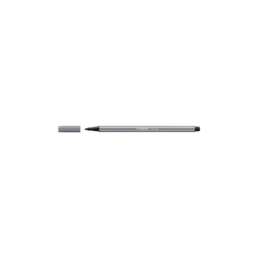 639-ROTULADOR PUNTA FIBRA MEDIA 1MM. PEN 68 GRIS OSCURO STABILO 68/96 639-ROTULADOR PUNTA FIBRA MEDIA 1MM. PEN 68 GRIS OSCURO STABILO 68/96