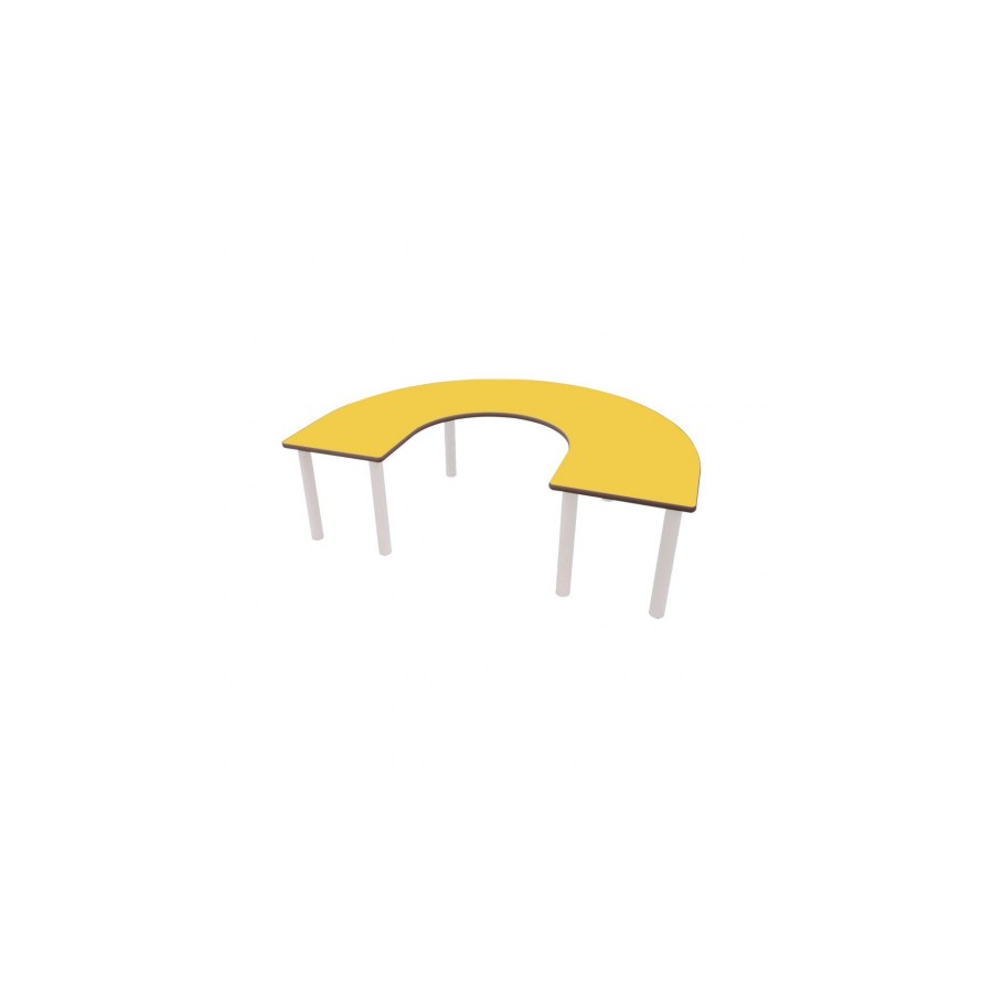 6390-MESA EN "U" 150X120 CM (TALLA 1- 3) HAYA MOBEDUC 500109.12B101
