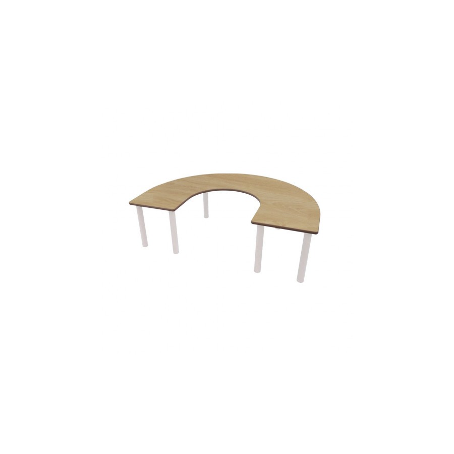 6458-MESA EN "U" 150X100CM (TALLA 4-6) HAYA MOBEDUC 500621.10B174