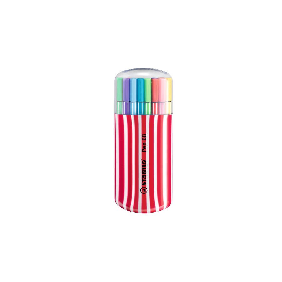 649-ESTUCHE ROTULADOR PUNTA MEDIA 1MM. ZEBRUI 20 UNIDADES CEREZA STABILO 6820-02-1-5 649-ESTUCHE ROTULADOR PUNTA MEDIA 1MM. ZEBRUI 20 UNIDADES CEREZA STABILO 6820-02-1-5