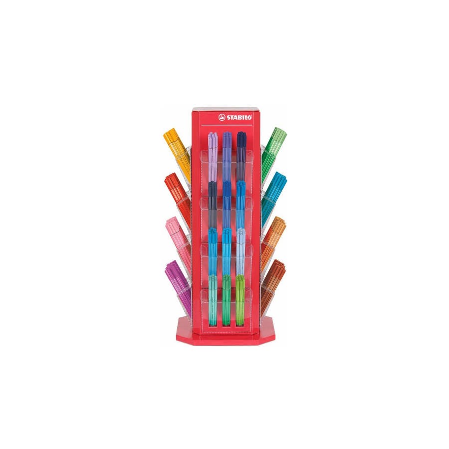 653-EXPOSITOR ROTATIVO DE CARTON POINT 68 DE 480 UNIDADES STABILO E/87-2846-11 653-EXPOSITOR ROTATIVO DE CARTON POINT 68 DE 480 UNIDADES STABILO E/87-2846-11