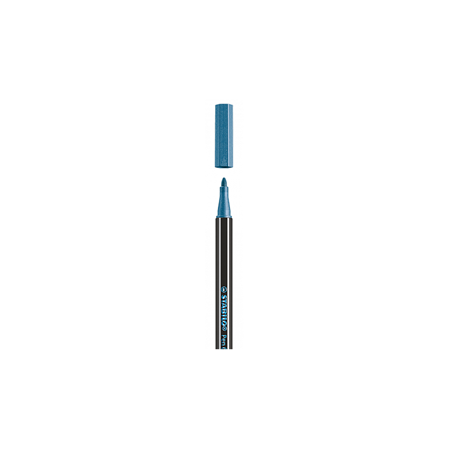 659-ROTULADOR ACUARELABLE METAL PUNTA MEDIA 1,4MM. PEN 68 AZUL STABILO 68/841