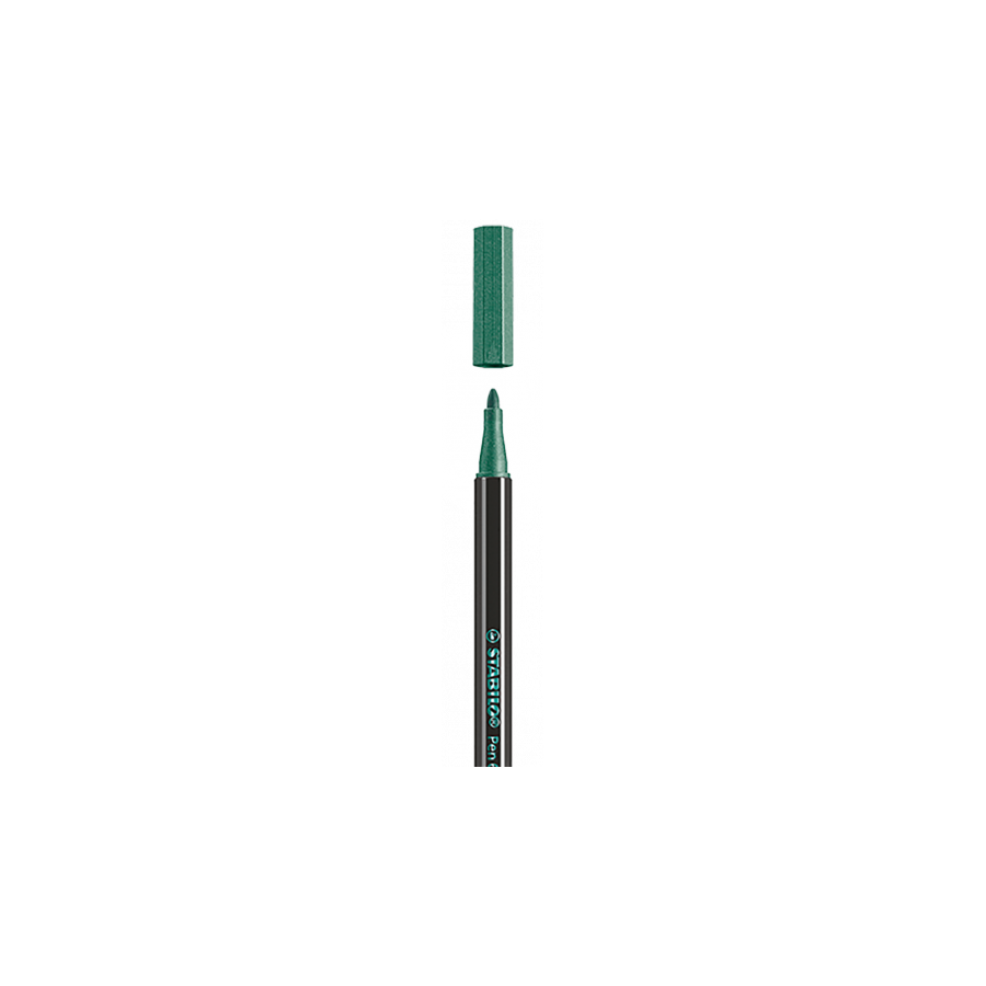 661-ROTULADOR ACUARELABLE METAL PUNTA MEDIA 1,4MM. PEN 68 VERDE STABILO 68/836