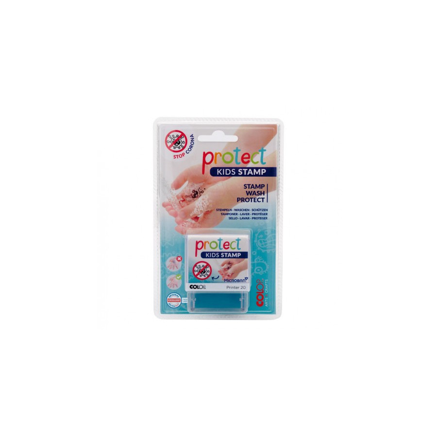 6654-SELLO PROTECT KIDS STAMP PRINTER 20 COLOP 155227 6654-SELLO PROTECT KIDS STAMP PRINTER 20 COLOP 155227