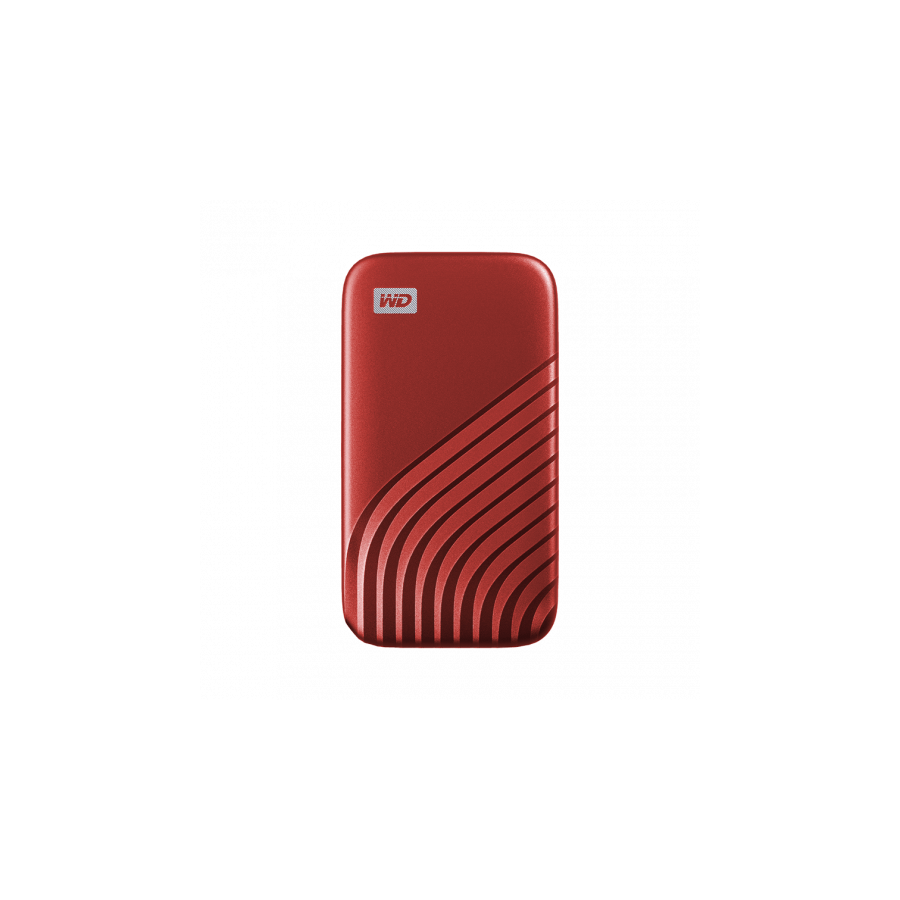 6674-SANDISK MY PASSPORT TM SSD 1TB RED, 1050MB/S READ, 1000MB/S WRITE, PC & MAC COMPATIABLE