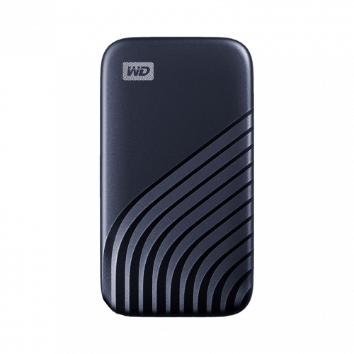 6678-SANDISK MY PASSPORT TM SSD 2TB MIDNIGHT BLUE, 1050MB/S READ, 1000MB/S WRITE, PC & MAC COMPATIABLE
