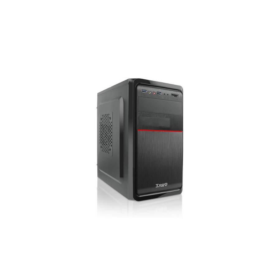 6686-TooQ TQC-4745DU3C-B carcasa de ordenador Mini Tower Negro 500 W
