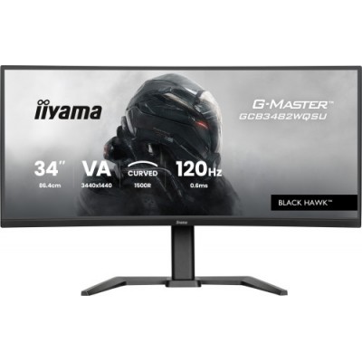 MONITOR IIYAMA G MASTER GCB3482WQSU B1 CURVO 34 120HZ 500CD