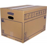 6825-CAJA DE MUDANZA MONTAJE MANUAL M 430X300X250. CARTON SIMPLE BANKERS BOX 6208301