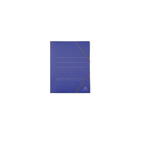 6879-CARPETA CARTON AZUL 500 GR./M2. FOLIO GOMA SOLAPA MARIOLA 1085