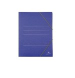 6879-CARPETA CARTON AZUL 500 GR./M2. FOLIO GOMA SOLAPA MARIOLA 1085