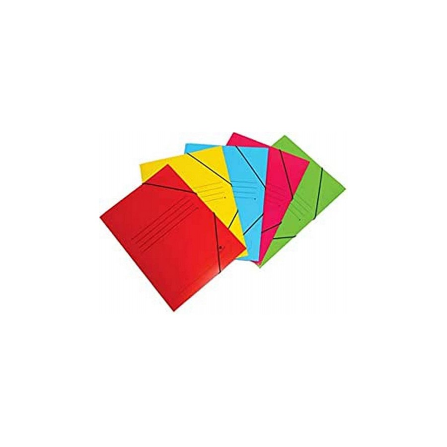 6883-CARPETA CARTON SIMIL PRESPAN 500 GR./M2. FOLIO GOMA SOLAPA ROJO MARIOLA 1525RO