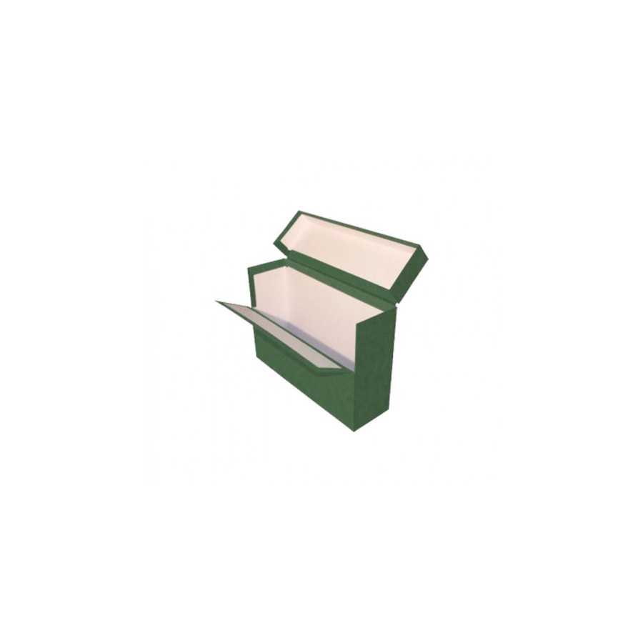 6925-CAJA TRANSFERENCIA FOLIO DOBLE LOMO CARTON FORRADO EN GELTEX (39X25,5X20 CM) VERDE MARIOLA 1689VE 6925-CAJA TRANSFERENCIA FOLIO DOBLE LOMO CARTON FORRADO EN GELTEX (39X25,5X20 CM) VERDE MARIOLA 1689VE