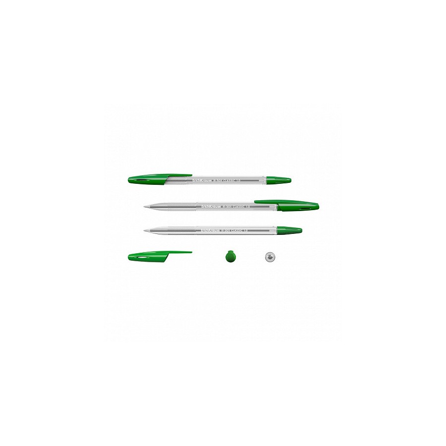 6993-BOLIGRAFO R-301 CLASSIC STICK 1.0, TINTA COLOR: VERDE ERICH KRAUSE 43187 6993-BOLIGRAFO R-301 CLASSIC STICK 1.0, TINTA COLOR: VERDE ERICH KRAUSE 43187