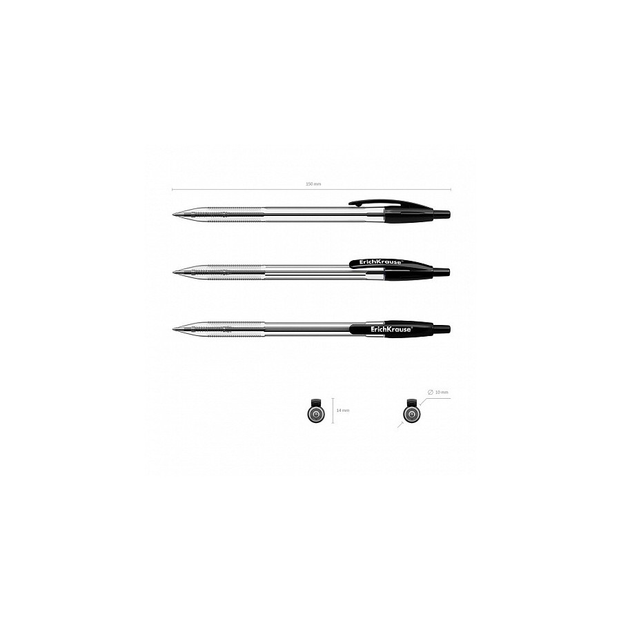 6995-BOLIGRAFO AUTOMATICO R-301 CLASSIC MATIC 1.0, TINTA COLOR: NEGRO ERICH KRAUSE 38510 6995-BOLIGRAFO AUTOMATICO R-301 CLASSIC MATIC 1.0, TINTA COLOR: NEGRO ERICH KRAUSE 38510