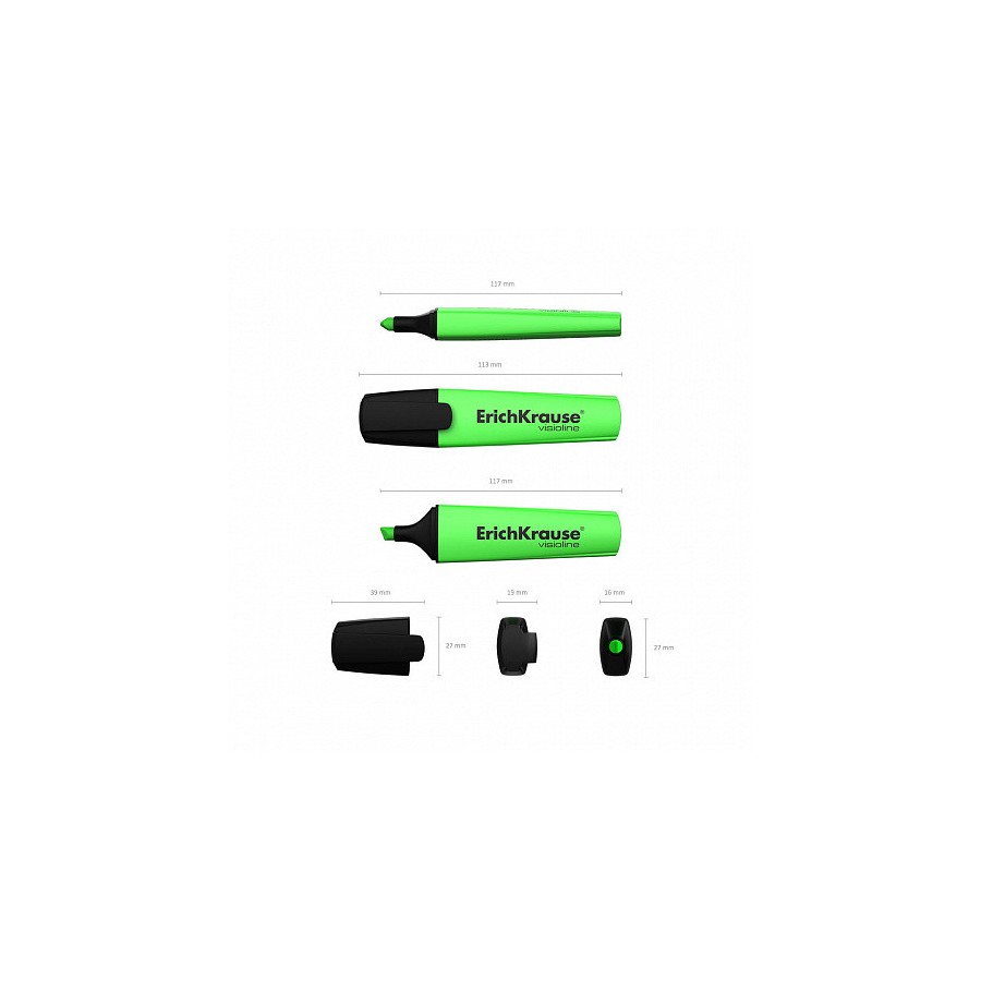 7004-FLUORESCENTE VISIOLINE V-12, COLOR: VERDE ERICH KRAUSE 32497 7004-FLUORESCENTE VISIOLINE V-12, COLOR: VERDE ERICH KRAUSE 32497