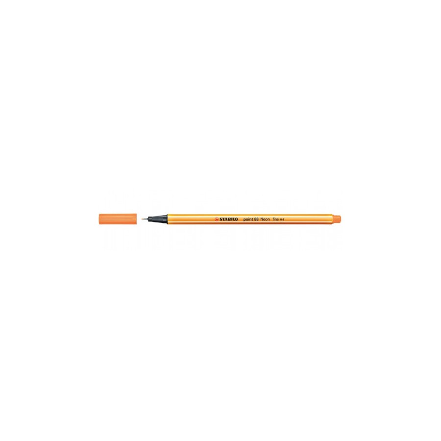 702-ROTULADOR PUNTA FINA POINT 88 0.4MM NARANJA NEON STABILO 88/054 702-ROTULADOR PUNTA FINA POINT 88 0.4MM NARANJA NEON STABILO 88/054