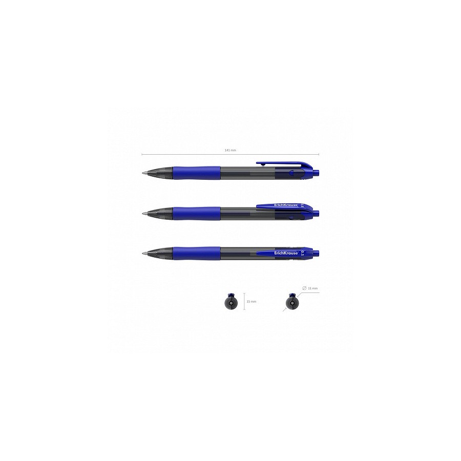 7022-BOLIGRAFO DE GEL AUTOMATICO SMART-GEL, TINTA COLOR: AZUL ERICH KRAUSE 39011 7022-BOLIGRAFO DE GEL AUTOMATICO SMART-GEL, TINTA COLOR: AZUL ERICH KRAUSE 39011