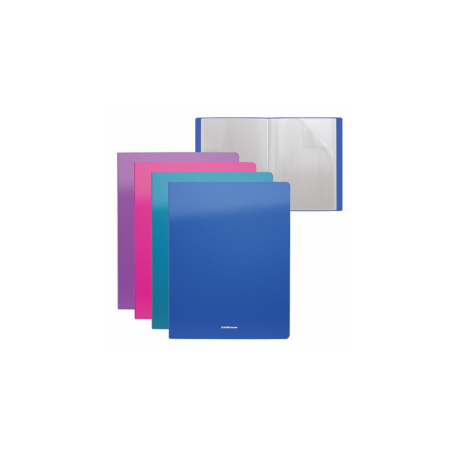 7031-LIBRO DE PRESENTACION DIAGONAL VIVID, CON 40 FUNDAS, A4, COLORES SURTIDOS ERICH KRAUSE 47008 7031-LIBRO DE PRESENTACION DIAGONAL VIVID, CON 40 FUNDAS, A4, COLORES SURTIDOS ERICH KRAUSE 47008