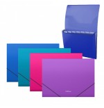 7033-ARCHIVADOR ACORDEON DIAGONAL VIVID, 12 FUNDAS, A4, COLORES SURTIDOS ERICH KRAUSE 50419
