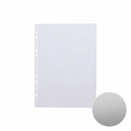 7035-SET DE 100 FUNDAS MULTITALADRAS FIZZY CLEAR, 30 MCM, A4, TRANSPARENTE ERICH KRAUSE 67330