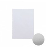 7039-SET DE 100 FUNDAS MULTITALADRAS GLOSSY CLEAR, 60 MCM, A4, TRANSPARENTE ERICH KRAUSE 46703