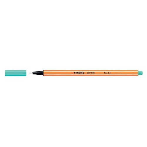 706-ROTULADOR PUNTA FINA POINT 88 0.4MM VERDE HIELO STABILO 88/13