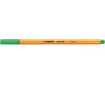 707-ROTULADOR PUNTA FINA POINT 88 0.4MM ESMERALDA CLARO STABILO 88/16